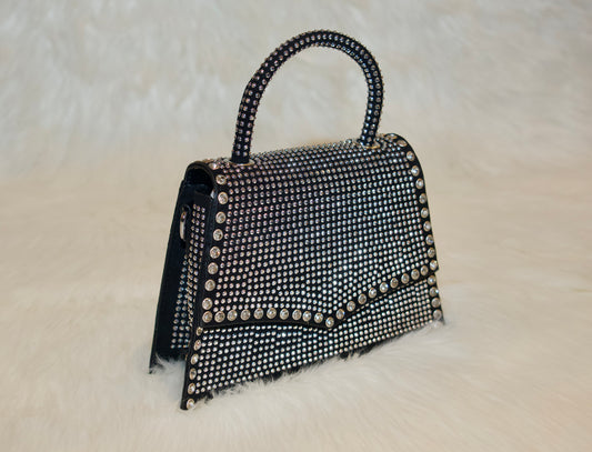 Silver Luxury Diamond Crossbody